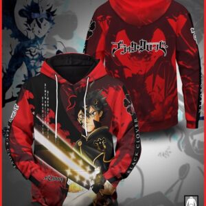 Anime Black Clover 3D Over Print Hoodie Shirt