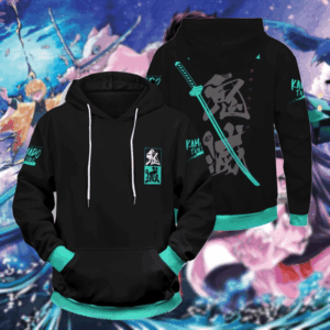 Anime Demon Slayer 3D Over Print Hoodie Shirt