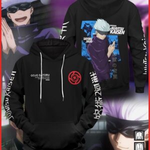 Anime Jujutsu Kaisen 3D Over Print Hoodie Shirt