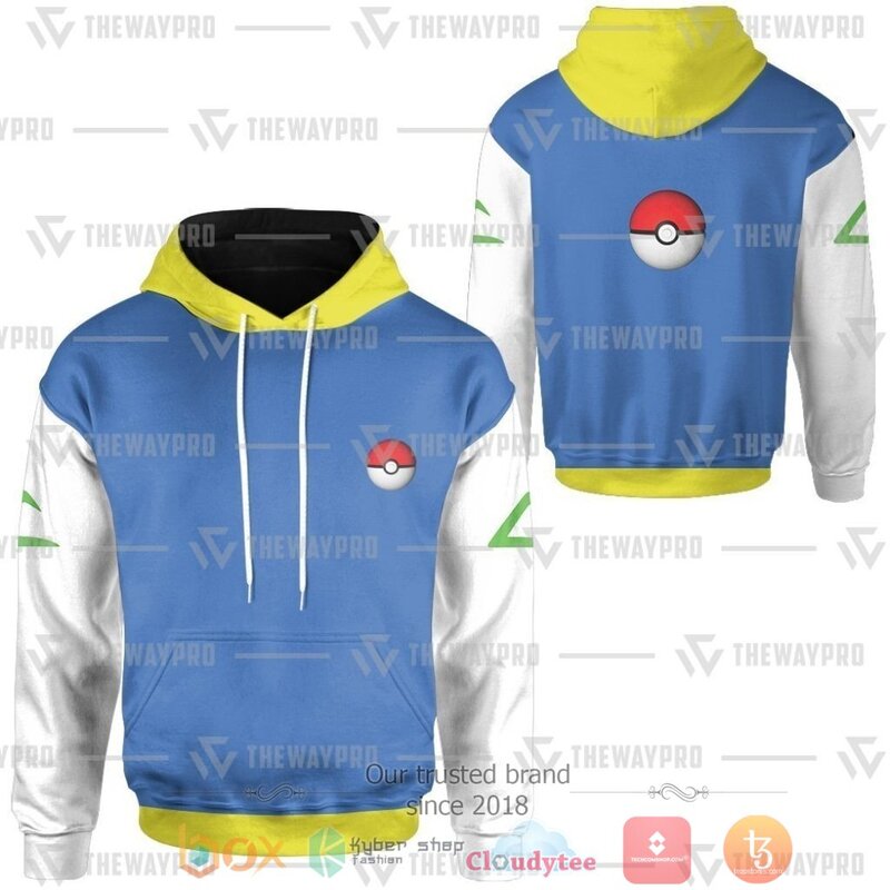 Anime Pokemon Ash Ketchum 3D All Over Printed Hoodie Anime Pokemon Ash Ketchum 3D All Over Printed Hoodie