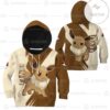 Anime Pokemon Eevee 3D Kid Hoodie Apparel