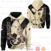 Anime Pokemon Mimikyu 3D All Over Printed Hoodie