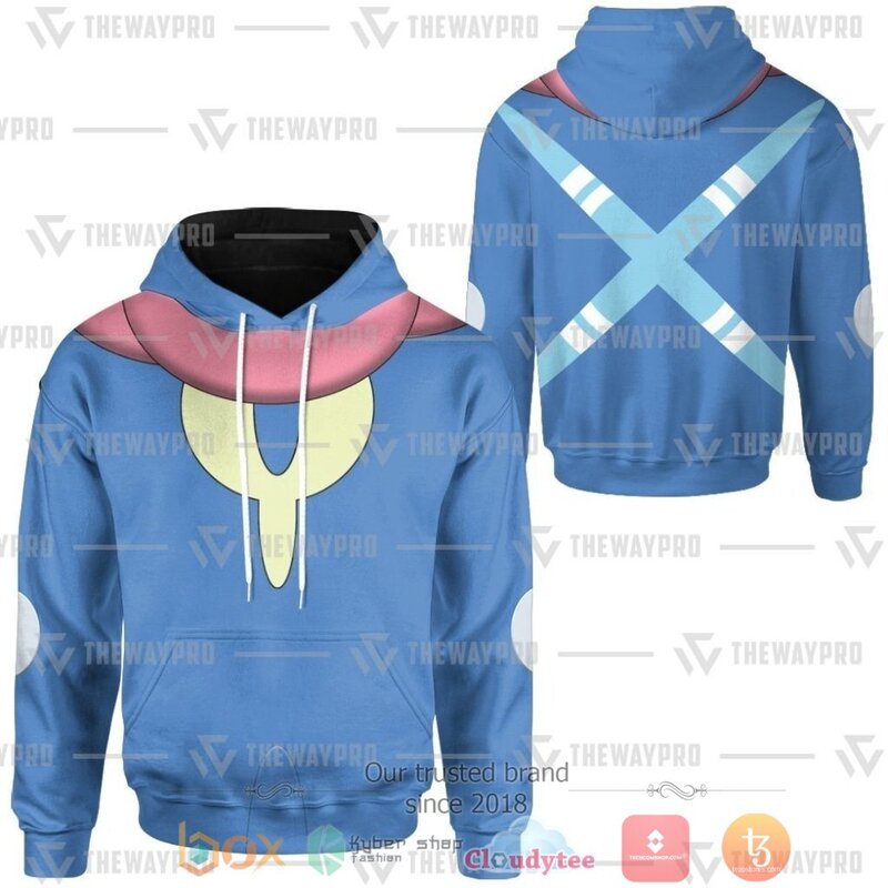 Anime Pokemon Satoshi Gekkouga Cosplay 3D All Over Printed Hoodie Anime Pokemon Satoshi Gekkouga Cosplay 3D All Over Printed Hoodie