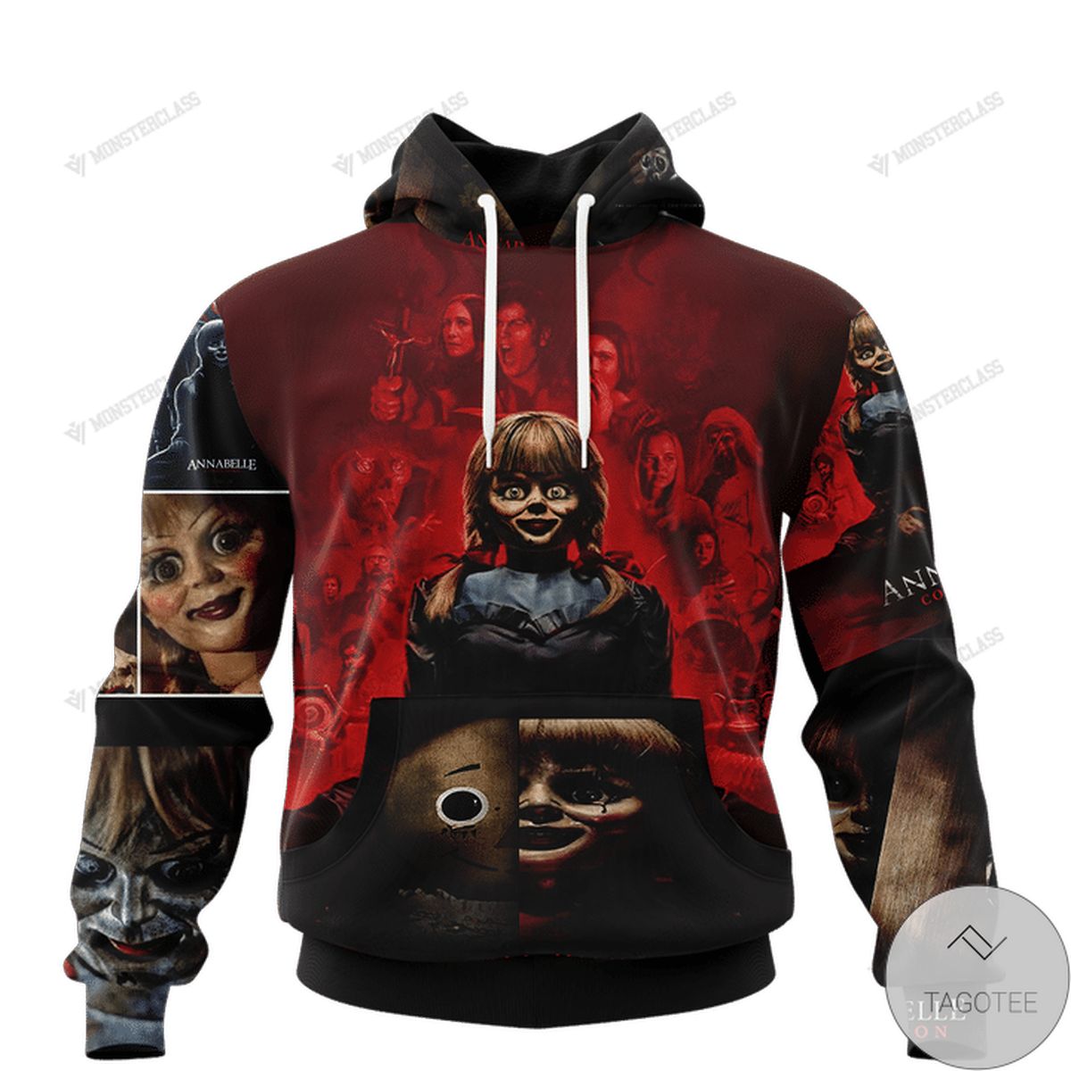 Annabelle Halloween Horror 3D Hoodie Annabelle Halloween Horror 3D Hoodie