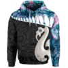 Aotearoa Maori Manaia Paua Shell Unisex 3D Hoodie