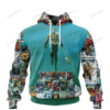 Aquaman Dc Comics 3D All Over Printed Hoodie