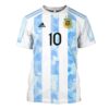 Argentina Messi 10 All Over Print 3D Hoodie And Shirt