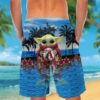 Arizona Diamondbacks And Baby Yoda Hawaiian Shirt Short