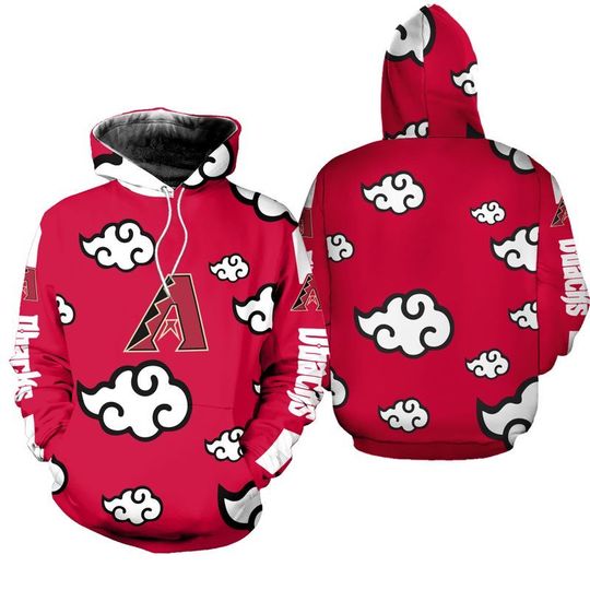 Arizona Diamondbacks Ninja Cloud 3Dhoodie Arizona Diamondbacks Ninja Cloud 3Dhoodie