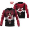 Arkanasas Raxorbacks Mickey Custom Name Shirt