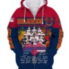 Atlanta Braves Champions 2021 Red 3D Zip Hoodie