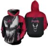 Atlanta Braves Venom 3D Hoodie