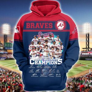 Atlanta Braves World Series 2021 Champions 2021 3D Shirt