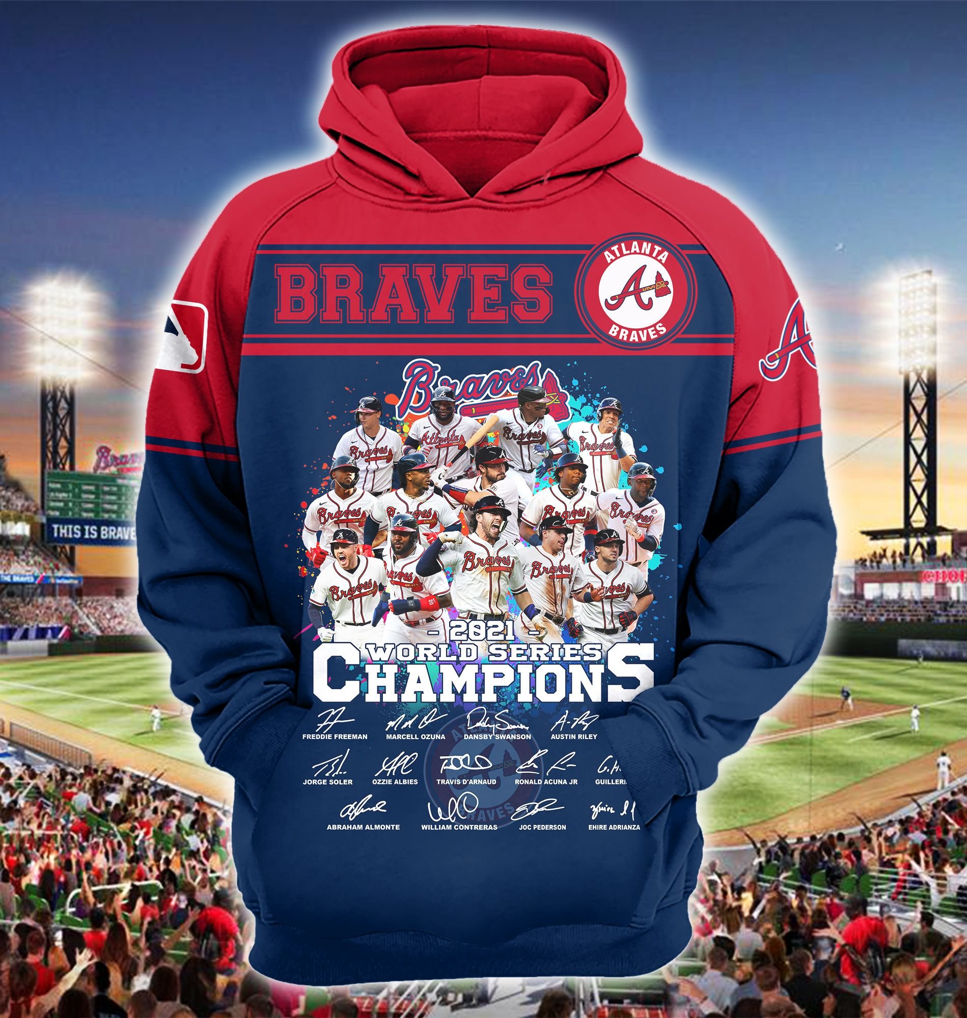 Atlanta Braves World Series 2021 Champions 2021 3D Shirt Atlanta Braves World Series 2021 Champions 2021 3D Shirt