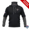 Atlanta Falcons Ver 01 Personalized 3D Mask Hoodie