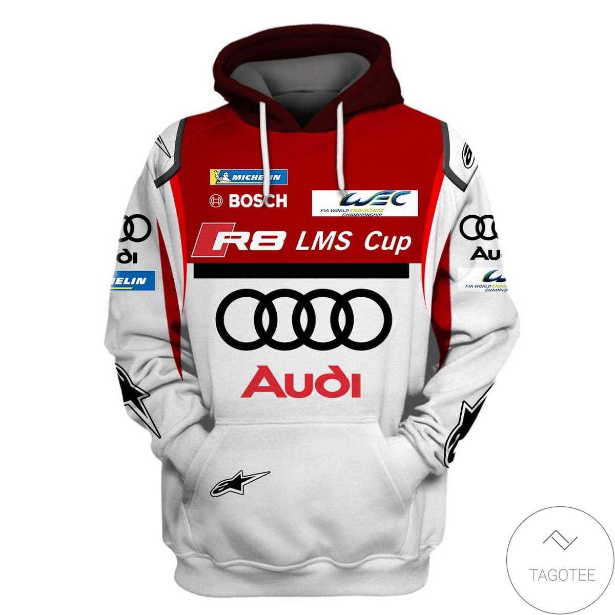 Audi Rallying Branded Unisex Racing Car 3D Hoodie Audi Rallying Branded Unisex Racing Car 3D Hoodie