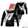 Audi Sport Black 3D Hoodie