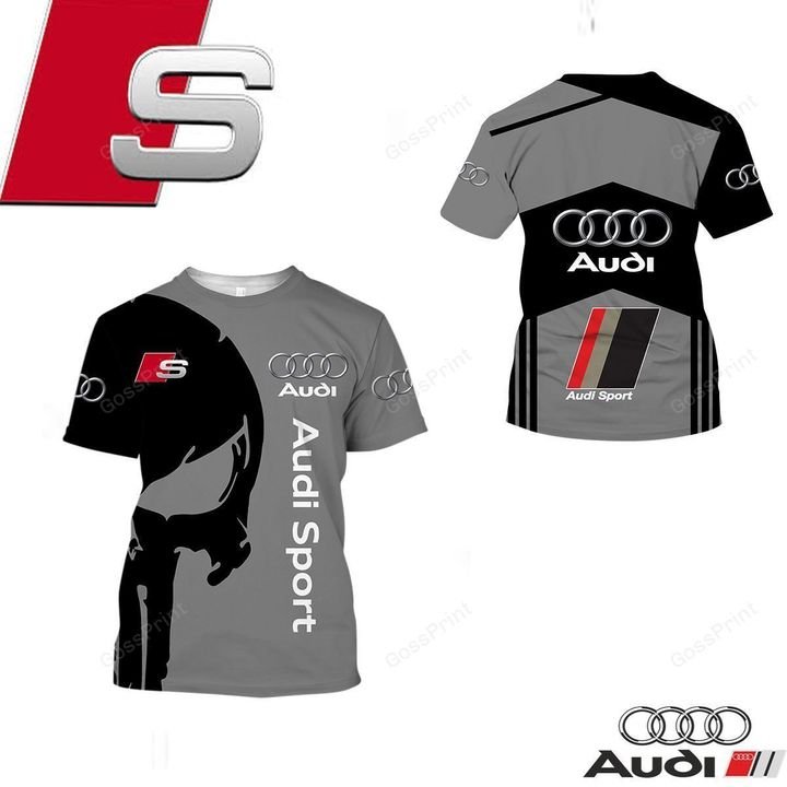 Audi Sport Punisher Skull 3D Shirt Audi Sport Punisher Skull 3D Shirt
