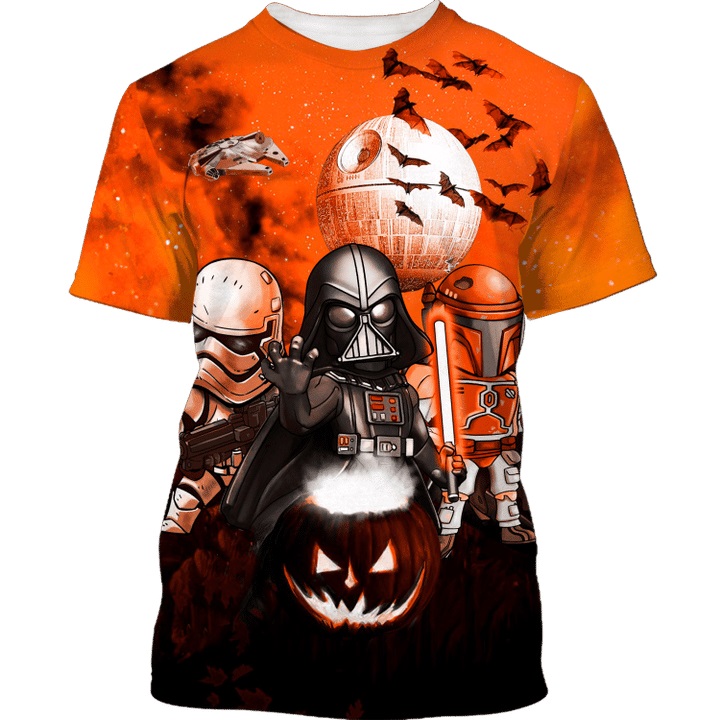 Available Star Wars Darth Vader Boba Fett Stormtrooper Halloween Night 3D T-Shirt And Hoodie Available Star Wars Darth Vader Boba Fett Stormtrooper Halloween Night 3D T-Shirt And Hoodie