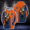 Baby Groot Auburn Tigers 3D All Over Print Hoodie