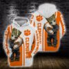 Baby Groot Clemson Tigers 3D All Over Print Hoodie