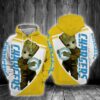 Baby Groot Los Angeles Chargers Hoodie