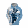 Baby Groot North Carolina Tar Heels 3D All Over Print Hoodie