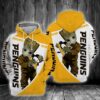 Baby Groot Pittsburgh Penguins 3D All Over Print Hoodie