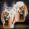 Baby Groot Texas Longhorns 3D All Over Print Hoodie