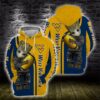 Baby Groot West Virginia Mountaineers 3D All Over Print Hoodie