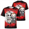 Baby Jack Skellington And It Pennywise 3D Shirt And Hoodie
