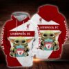 Baby Yoda Liverpool 3D All Over Print Hoodie
