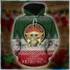 Baby Yoda United States Marine Corps Merry Christmas 3D Hoodie