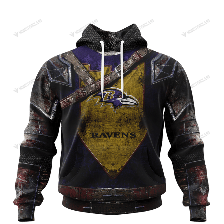 Baltimore Ravens Warrior Customized Hoodie Jersey Baltimore Ravens Warrior Customized Hoodie Jersey
