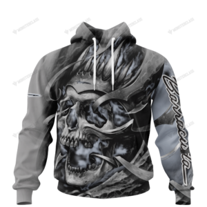 Barracuda Muscle Car Skull Personalized Custom 3D Hoodie