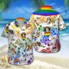 Beagle Lgbt Hawaiian Shirt Summer Button Up