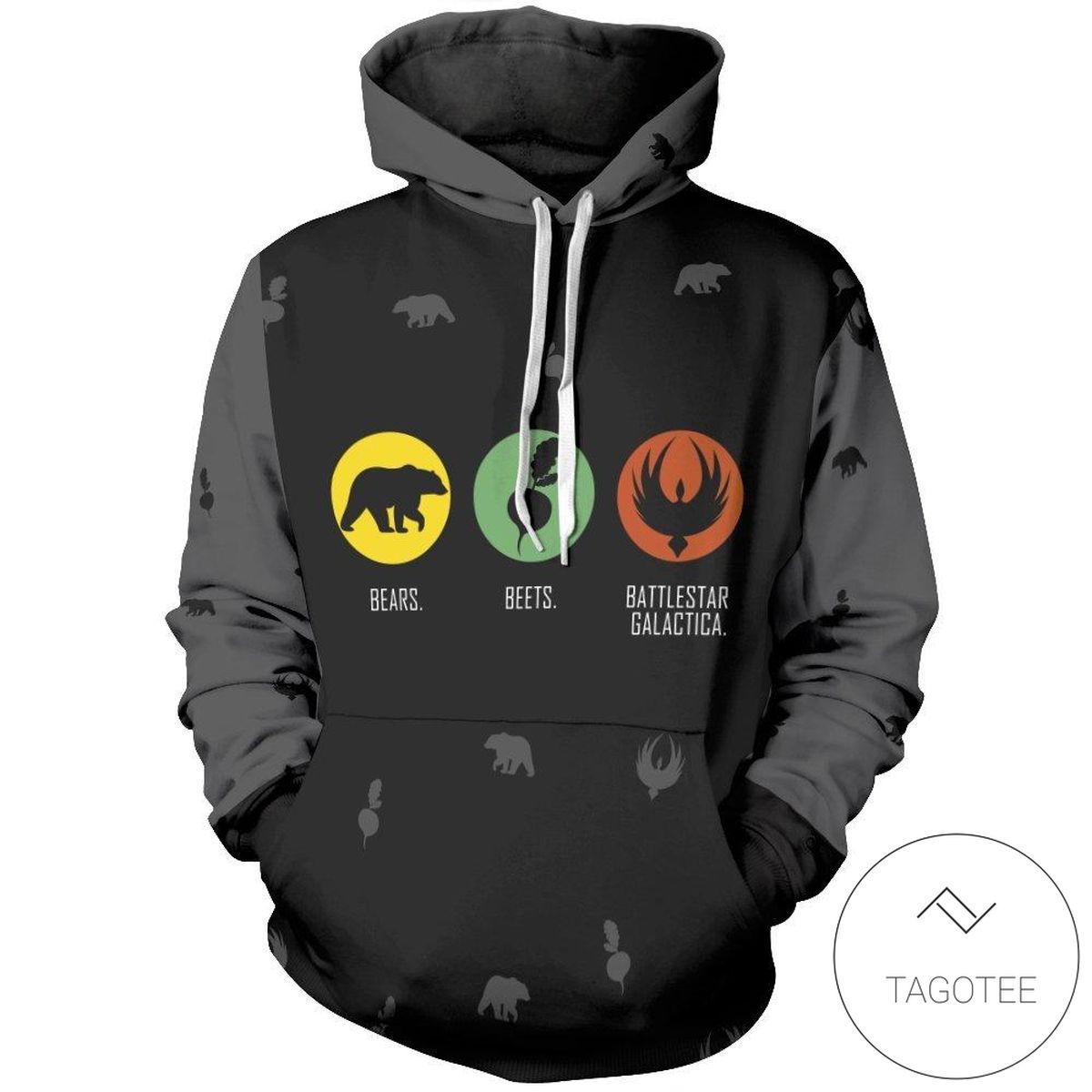 Bears Beets Battlestar Galactica Pullover Hoodie Bears Beets Battlestar Galactica Pullover Hoodie