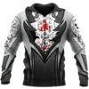 Beautiful Vikings Tattoo All Over Printed Hoodie