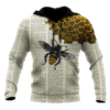 Bee Dictionary Page All Over Printed 3D Hoodie