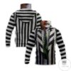 Beetlejuice (1988) Horror Movie Halloween Mask Hoodie