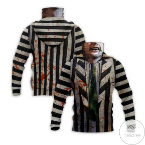 Beetlejuice (1988) Horror Movie Mask Hoodie