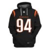 Bengals Hubbard 94  3D Shirt