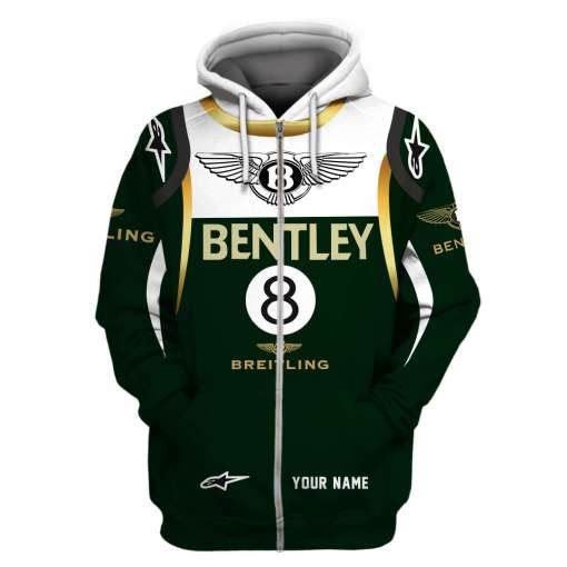 Bentley 8 Breitling Racing 3D Hoodie Bentley 8 Breitling Racing 3D Hoodie