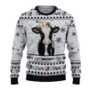Black Cow Flowers Mooooody 3D Shirt