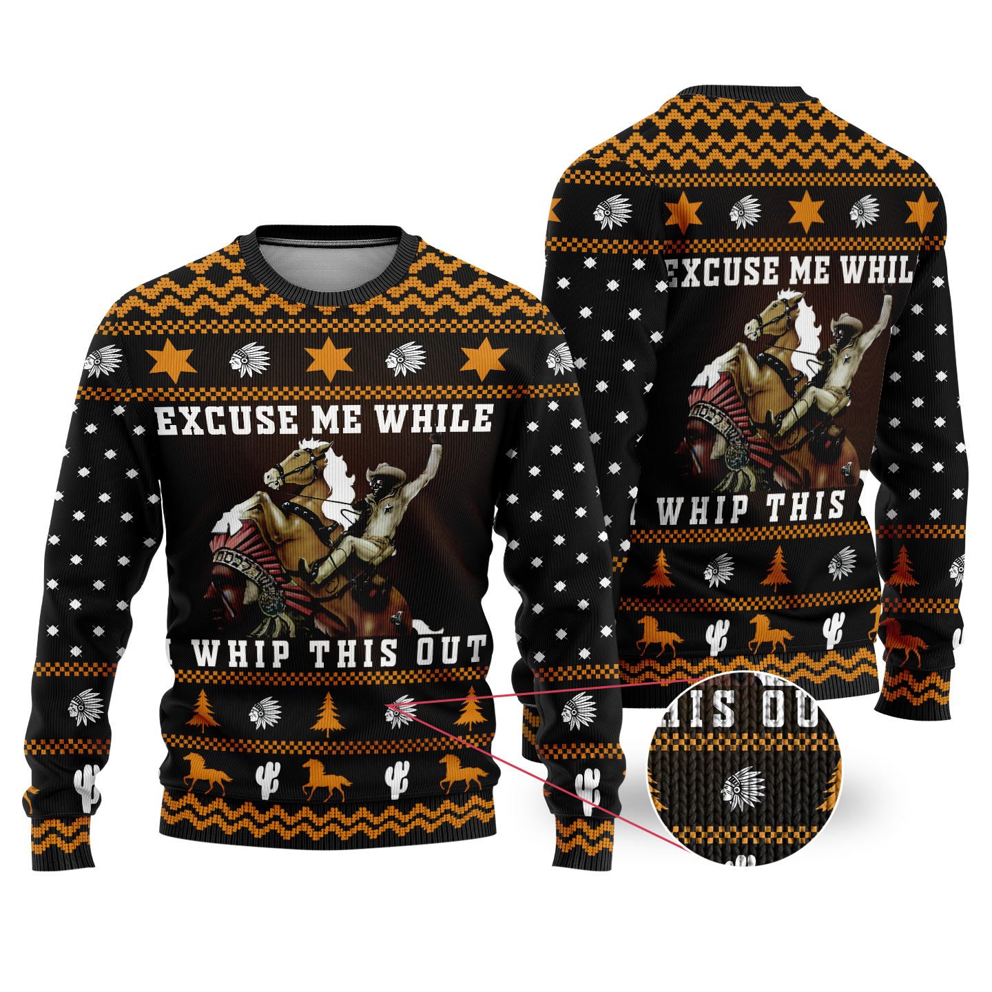 Blazing Saddles Excuse Me While I Whip This Out 3D Shirt Blazing Saddles Excuse Me While I Whip This Out 3D Shirt