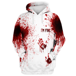 Blood Halloween Im Fine But You Should See The Other Guy Shirt
