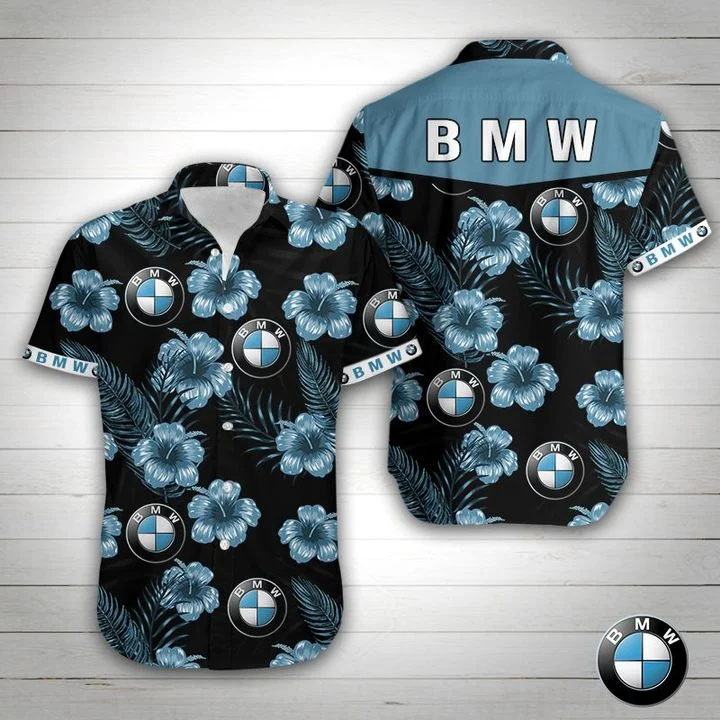 Bmw Car Logo Hawaiian Shirt Bmw Car Logo Hawaiian Shirt