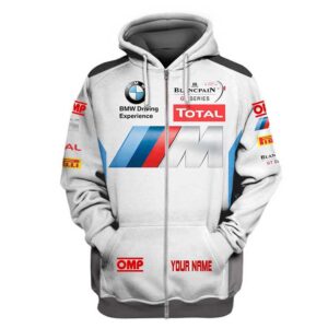 Bmw Driving Experience Personalized 3D Zip Hoodie