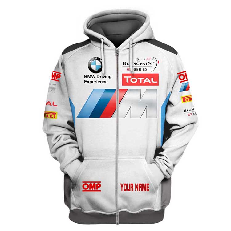 Bmw Driving Experience Personalized 3D Zip Hoodie Bmw Driving Experience Personalized 3D Zip Hoodie