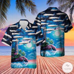 Boeing Boeing 747-409(Lcf) Dreamlifter Hawaiian Shirt